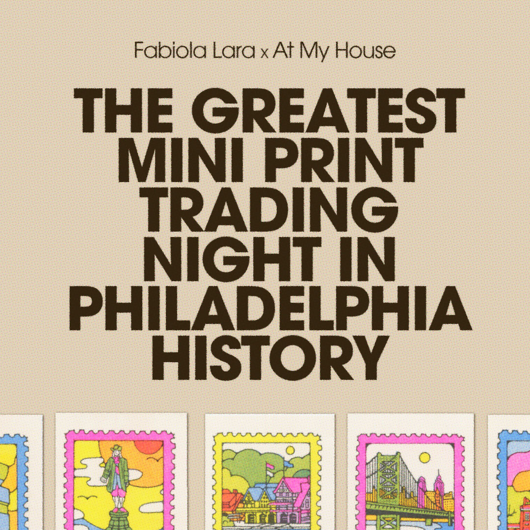 Fabiola Lara Mini Print Trade Night + Coloring Book Debut