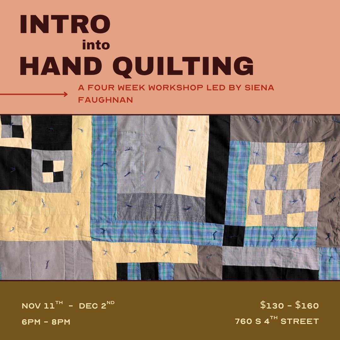 4 Week Hand Quilting Workshop