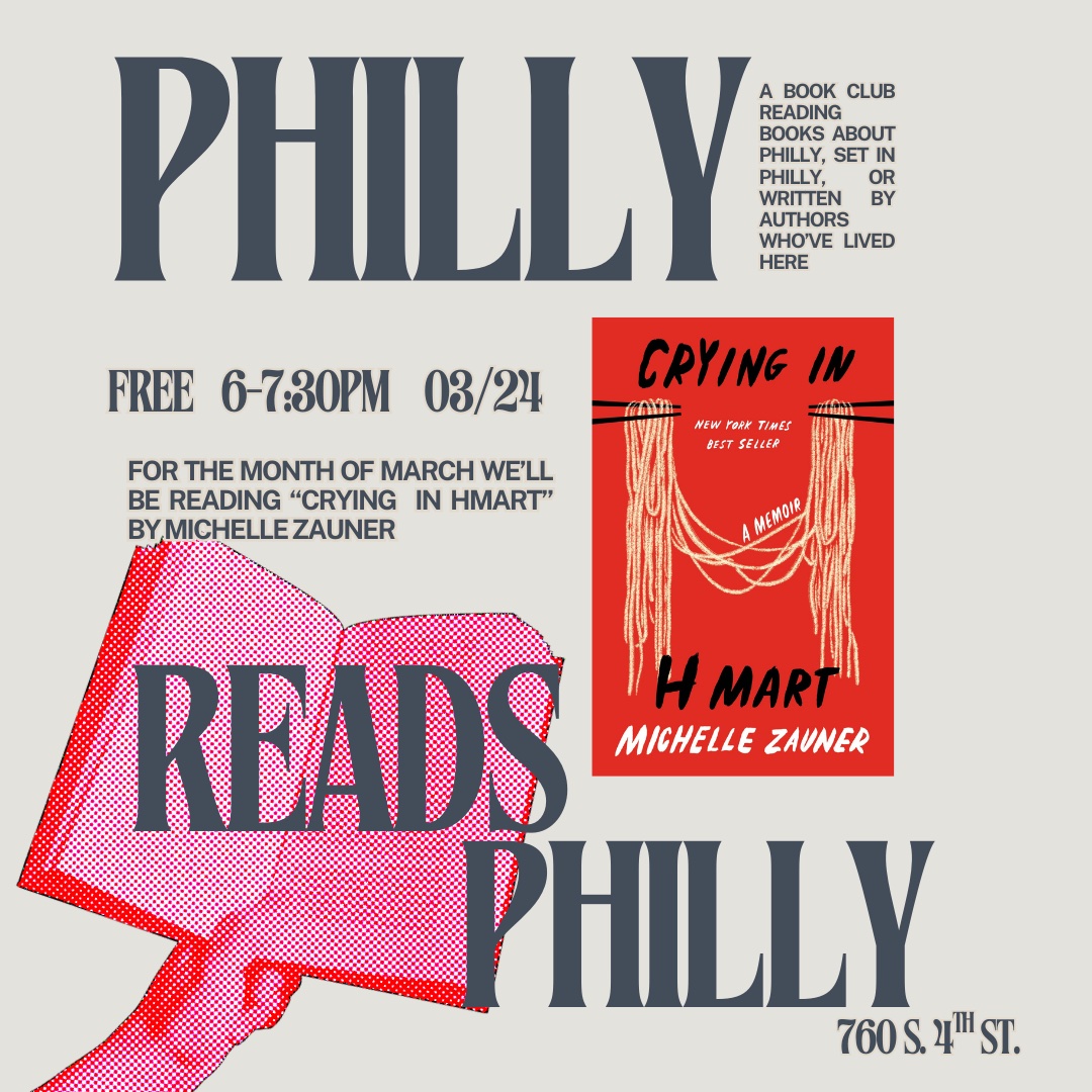Philly Reads Philly Book Club: Crying in H Mart